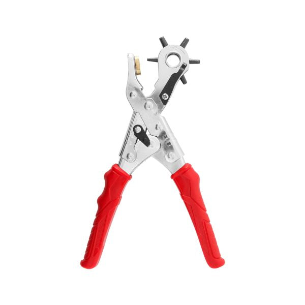Revolving Punch Plier Rubber Handle