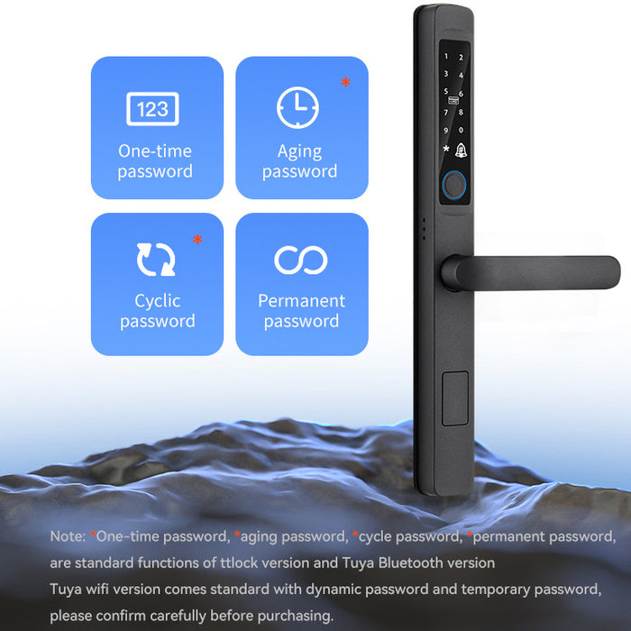 Slim Profile Smart Lock (Aluminum Door)