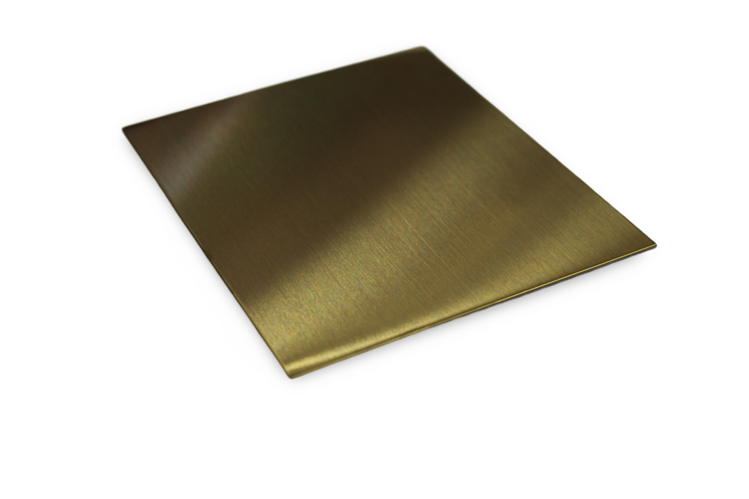 SS Sheet Gold Hairline 304