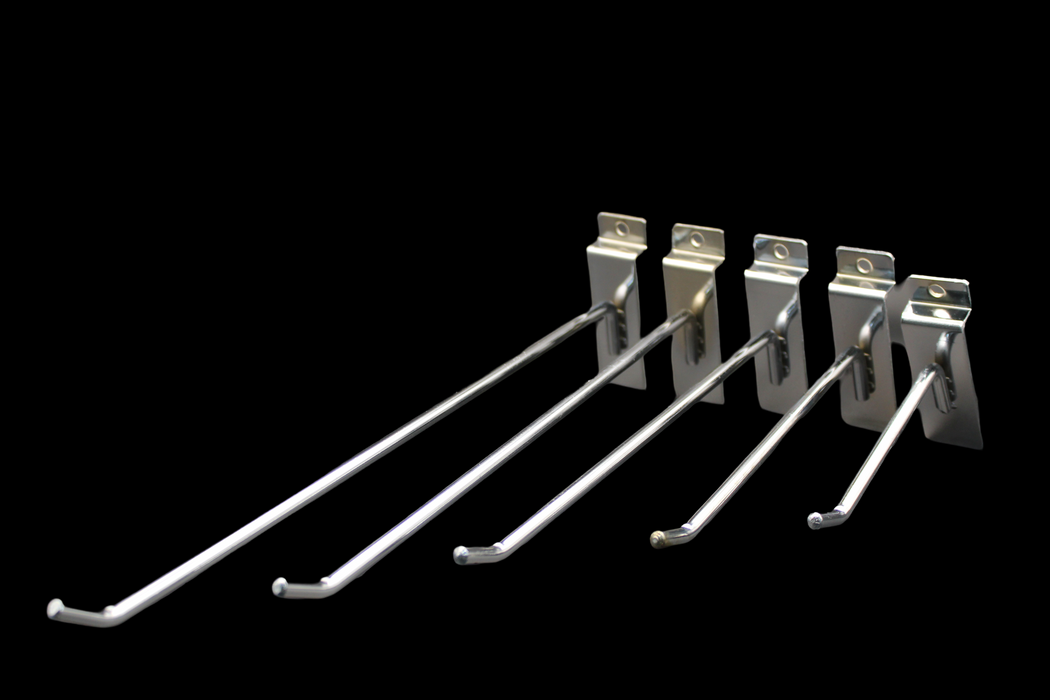 Slot Wall Steel Arm Hook