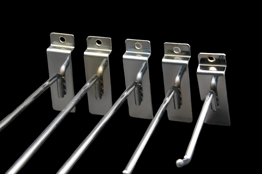 Slot Wall Steel Arm Hook