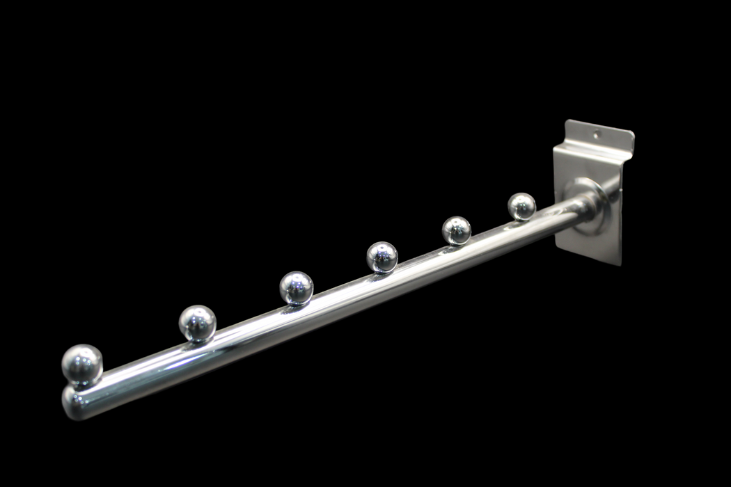 Slot Wall Steel Arm Hook