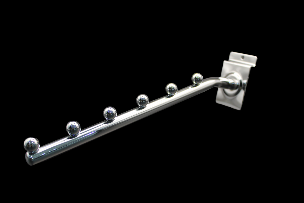 Slot Wall Bent Steel Arm Hook