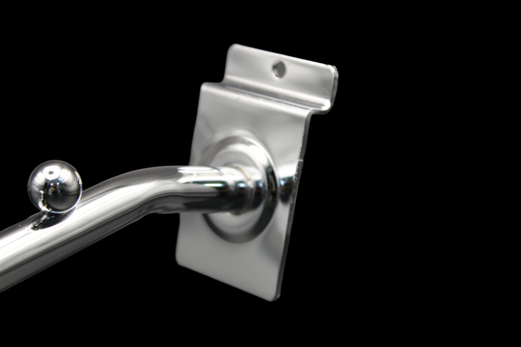 Slot Wall Bent Steel Arm Hook
