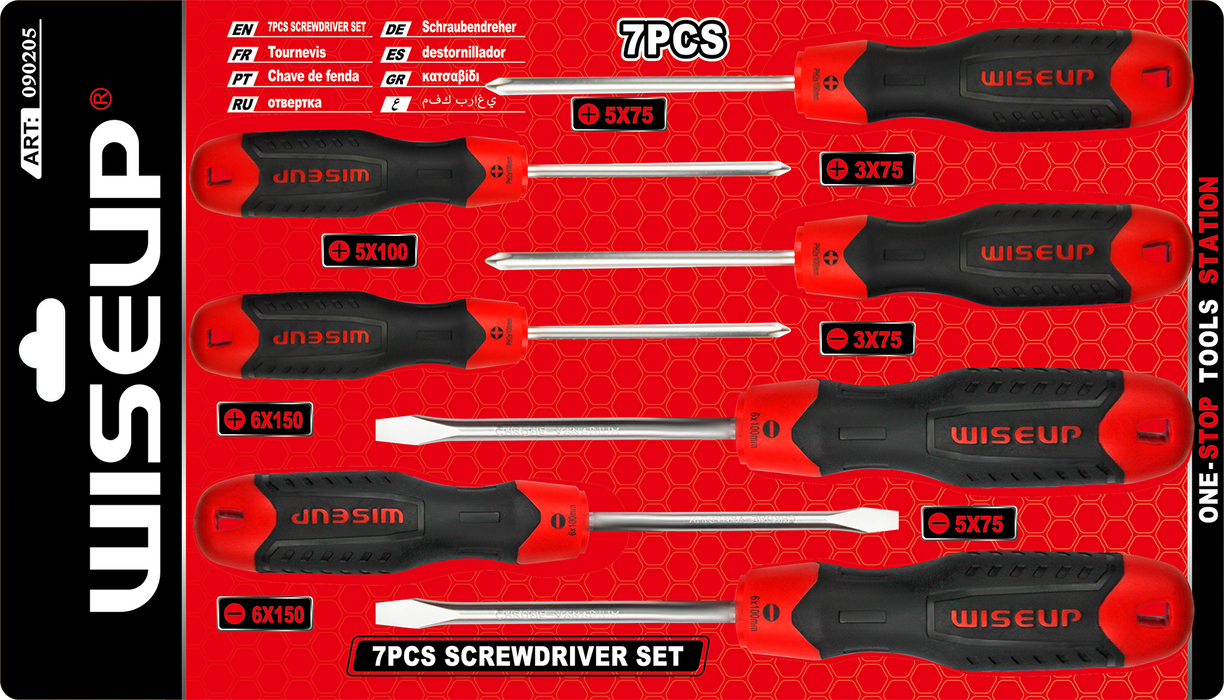 7 Piece Screwdriver Set