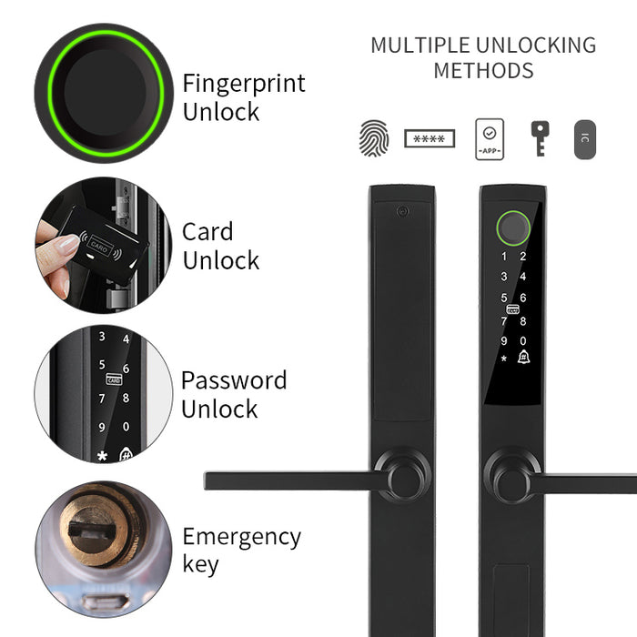 Light Profile Smart Lock (Aluminum Door)