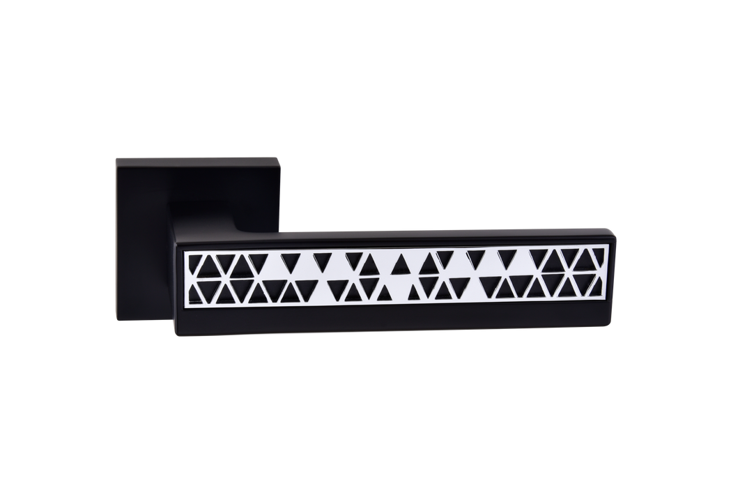Door Handles 081-15E-Black/CP