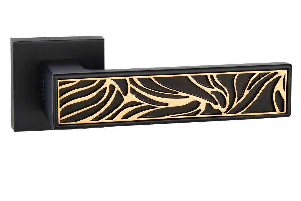 Door Handles 083-15E-Black/GP