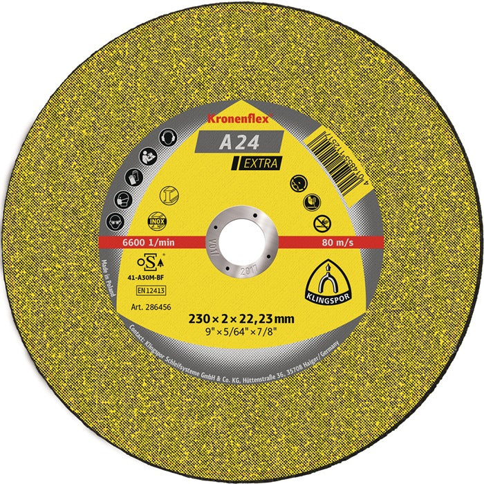 Klingspor Flat Steel Disc
