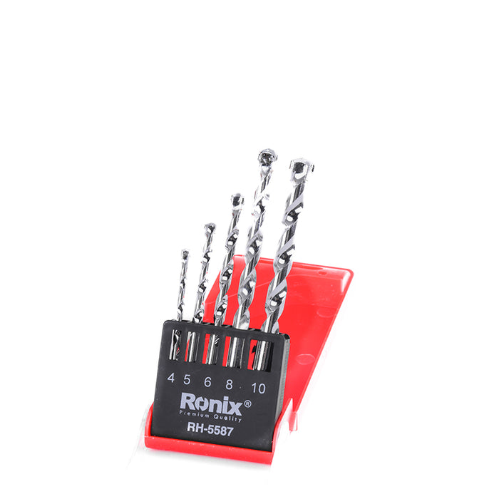 Ronix 5pcs Masonry Bit Set
