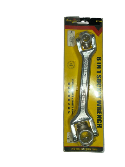 8 IN 1 Socket Wrench/Dzn
