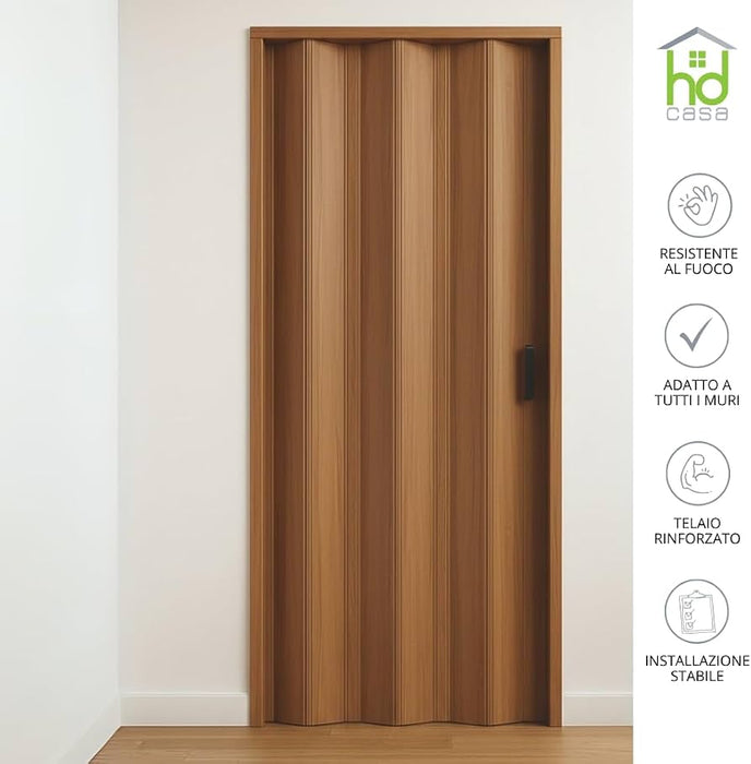 PVC Folding Door 220 × 100 cm – Made in Taiwan