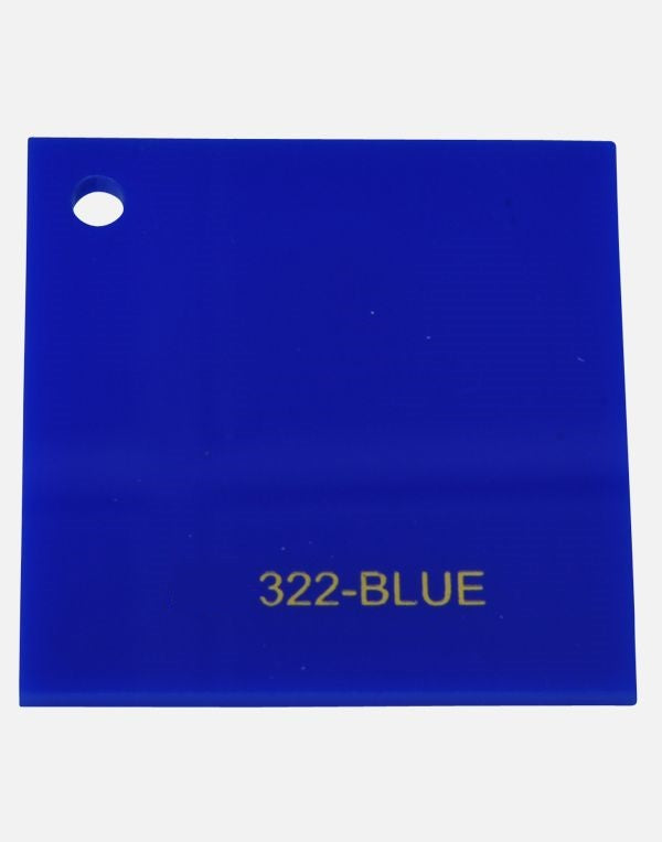 Blue 322B Acrylic Sheet