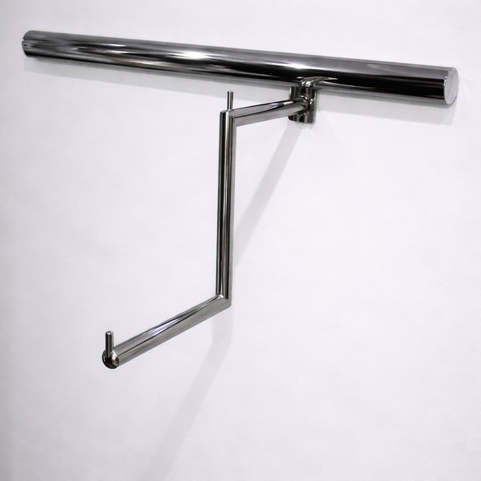 Z-Shaped Display Arm – Surface Rail System
