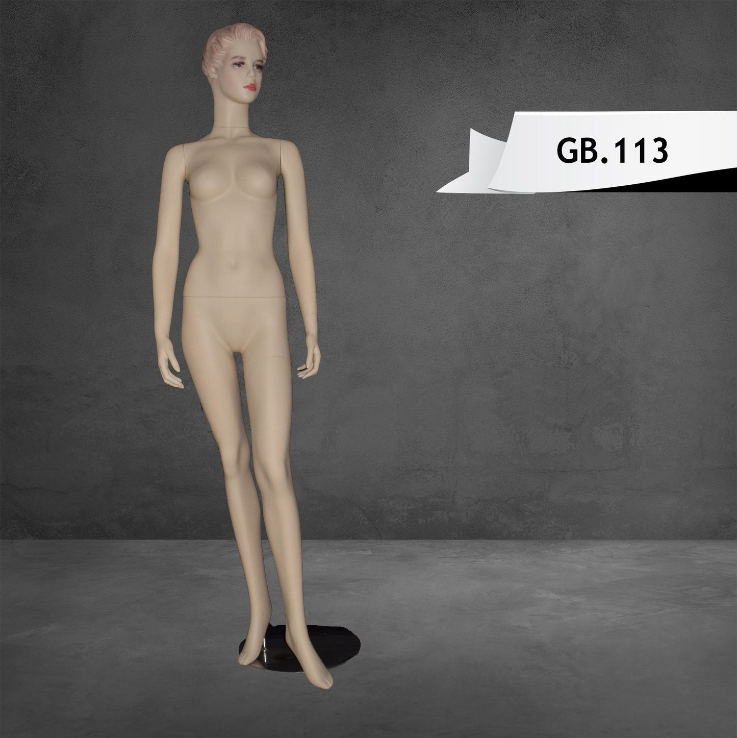 Full Body Female Mannequin Skin Tone