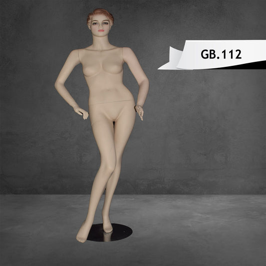 Full Body Female Mannequin Skin Tone