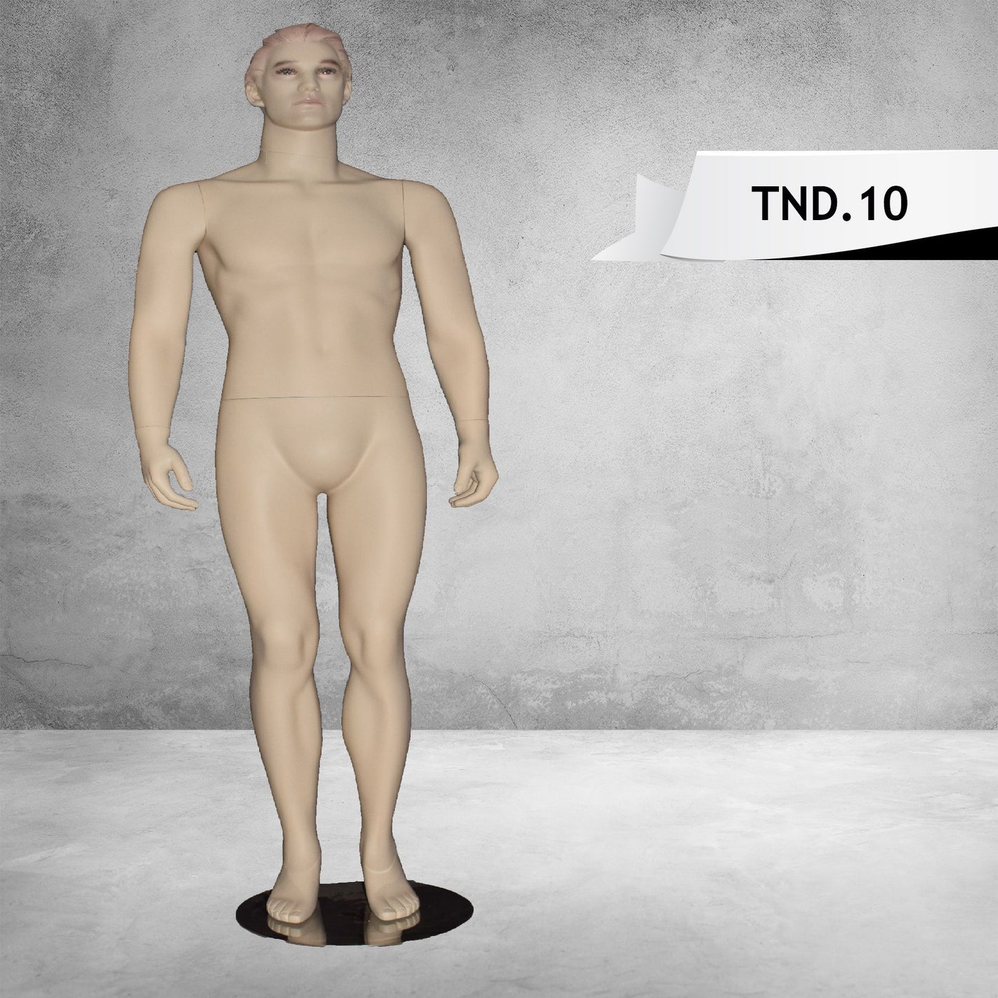 Full Body Male Mannequin Skin Tone