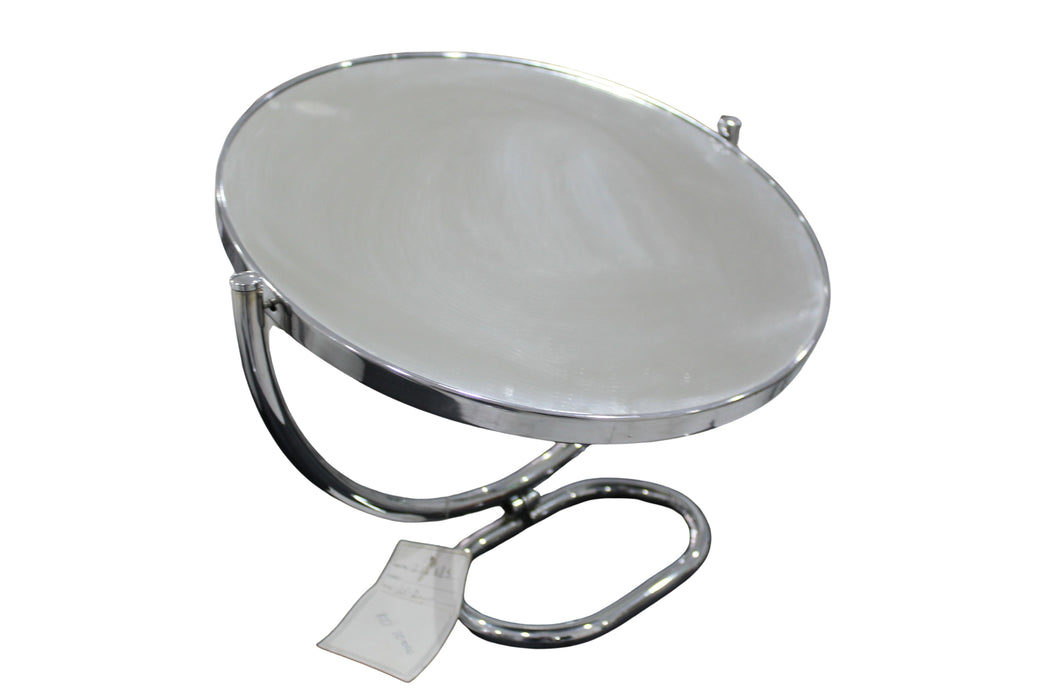 Round Adjustable Tabletop Mirror
