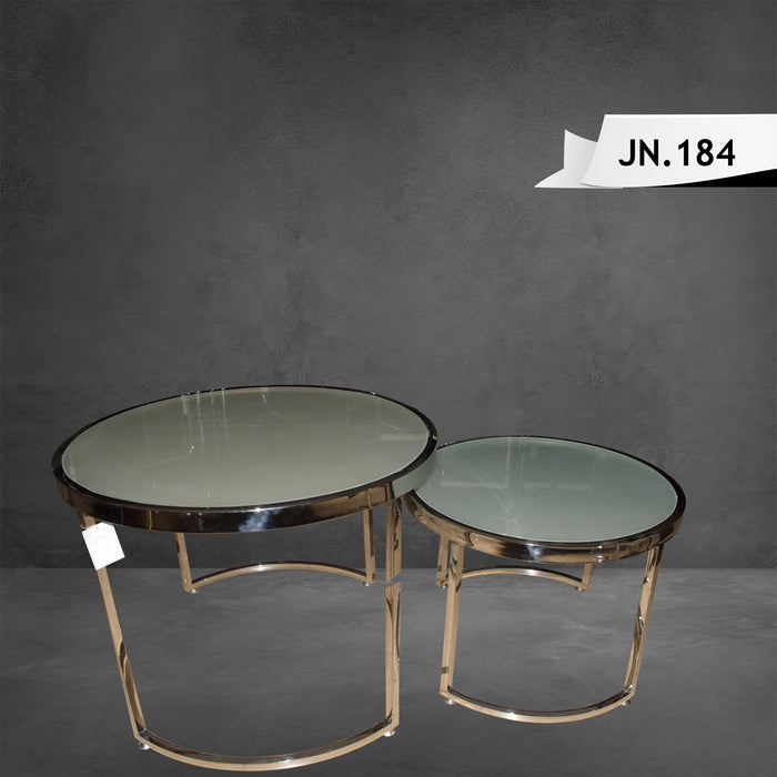 Round Nesting Display Tables – 2-Piece