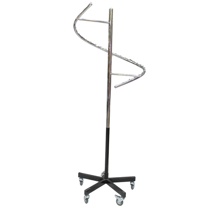 Spiral Clothes Display Stand