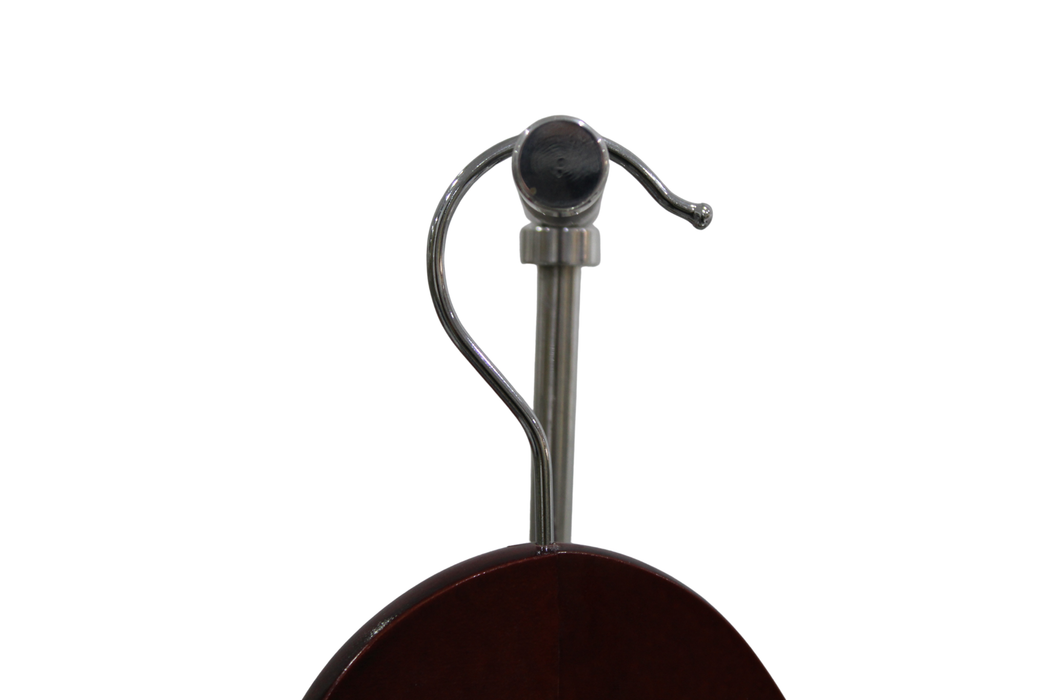 Brown Wooden Hanger With Bottom