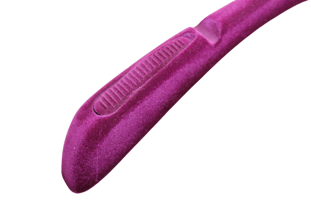 Alcantara Purple Hanger With Rose Gold Metal