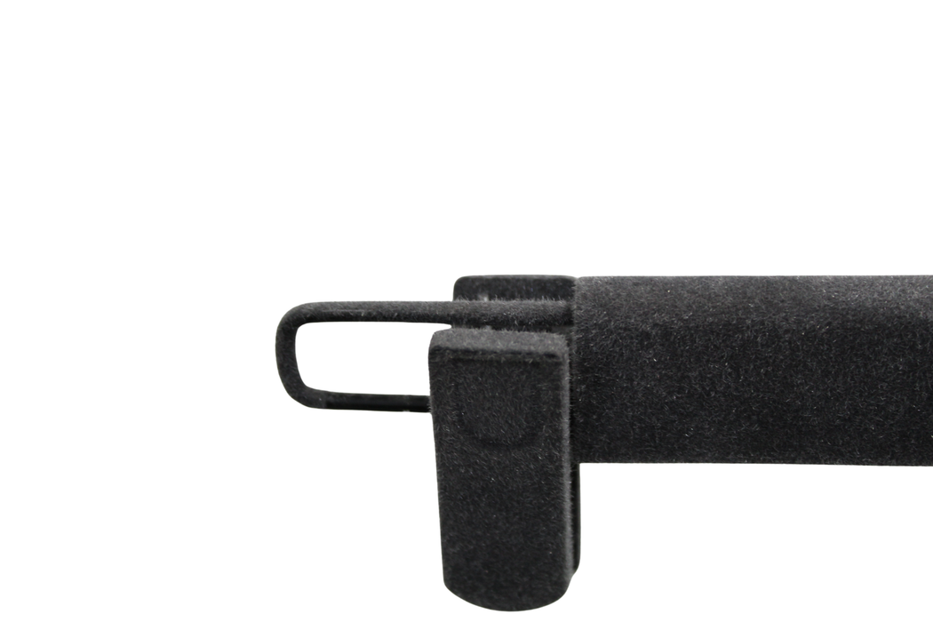 Alcantara Grey Hanger With Clips