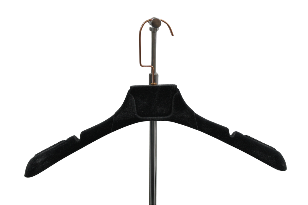 Alcantara Grey Hanger With Rose Gold