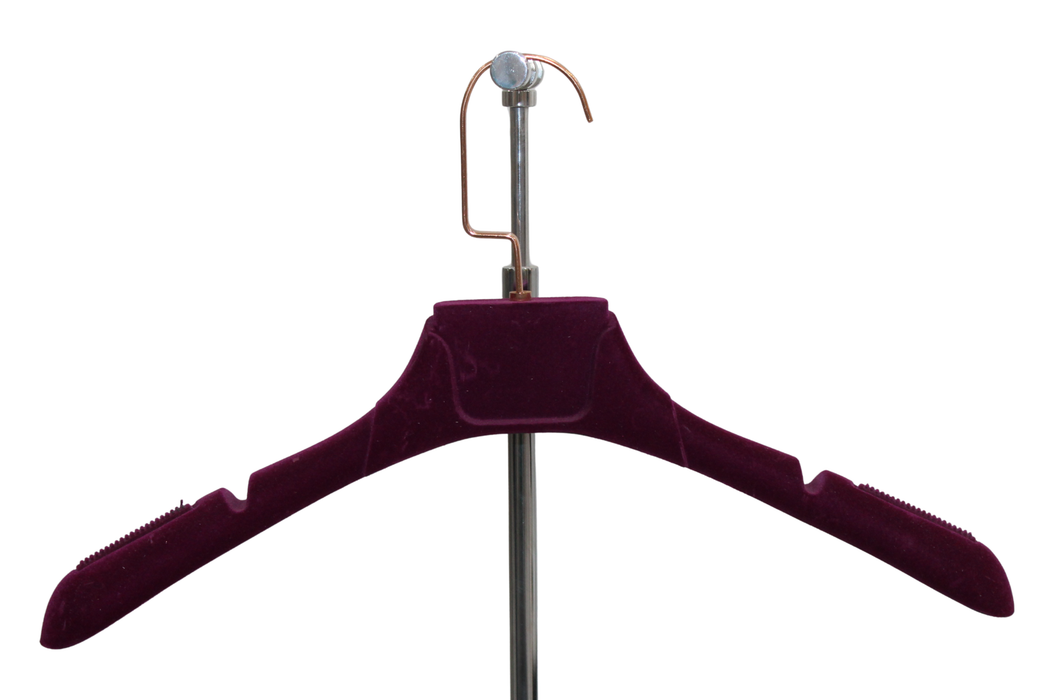 Alcantara Purple Hanger With Rose Gold