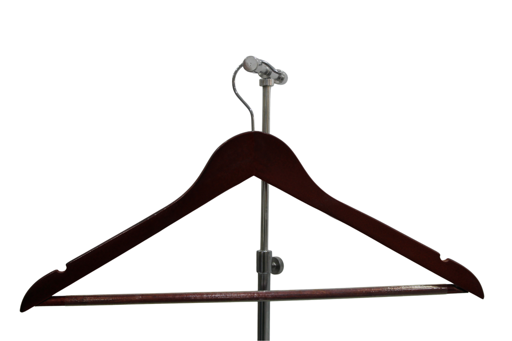 Brown Wooden Hanger With Bottom