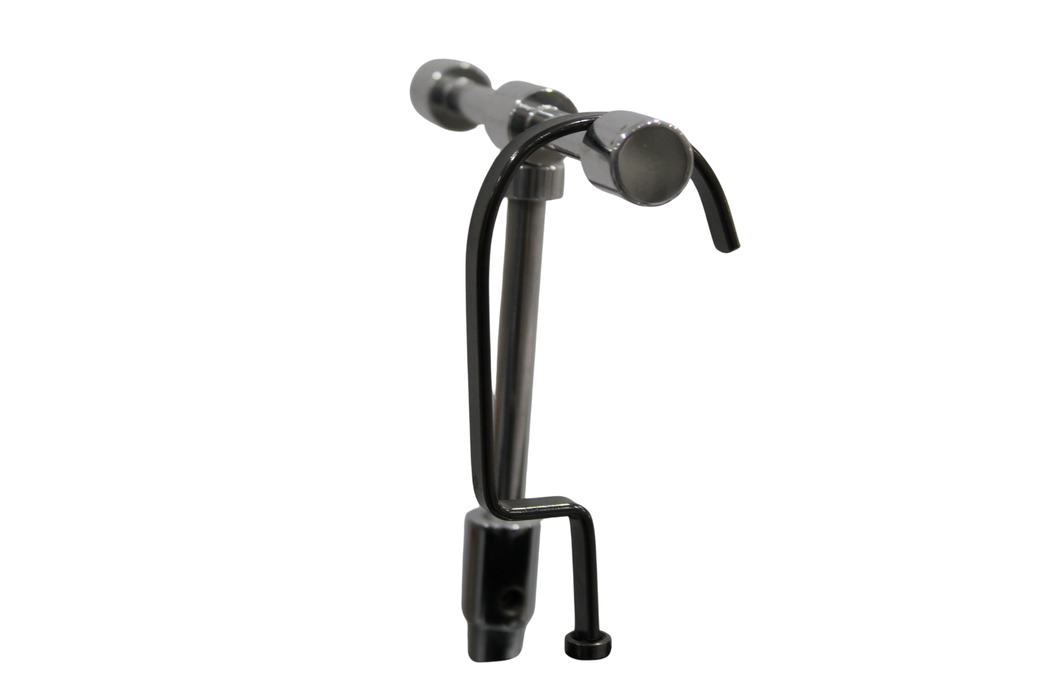 Alcantara Black Hanger With Clips