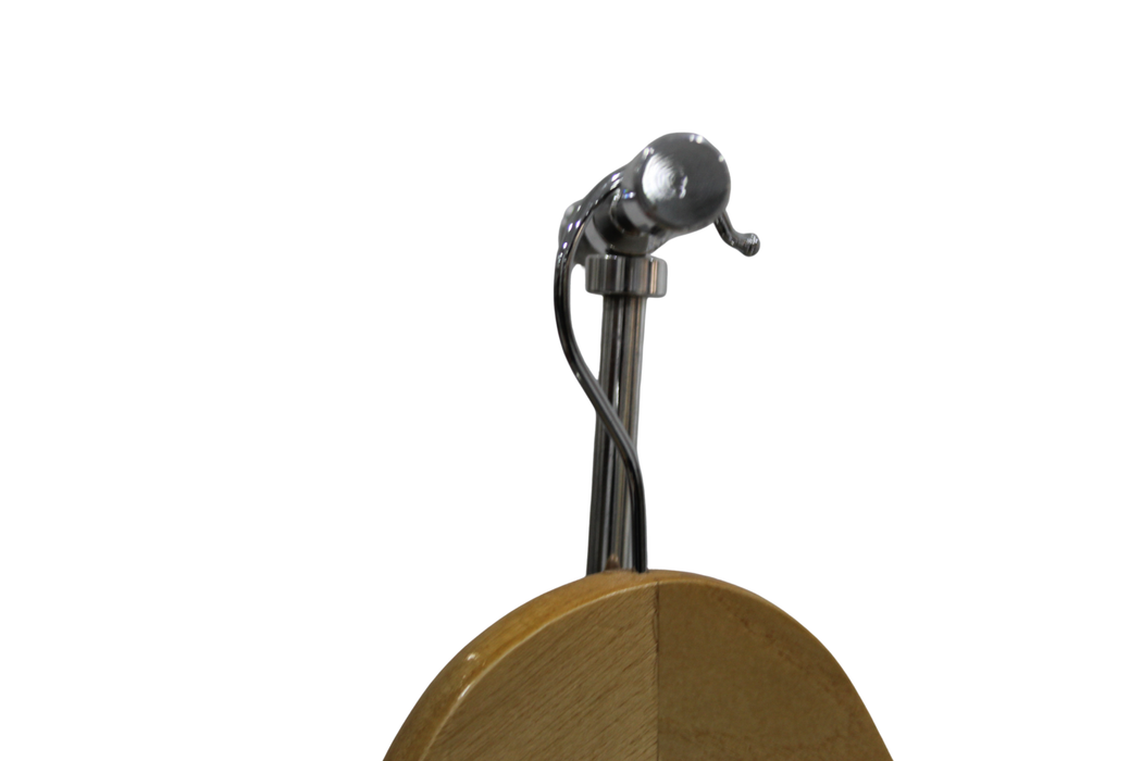 Natural Wooden Hanger with Bottom