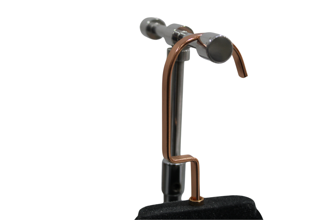 Alcantara Grey Hanger With Rose Gold