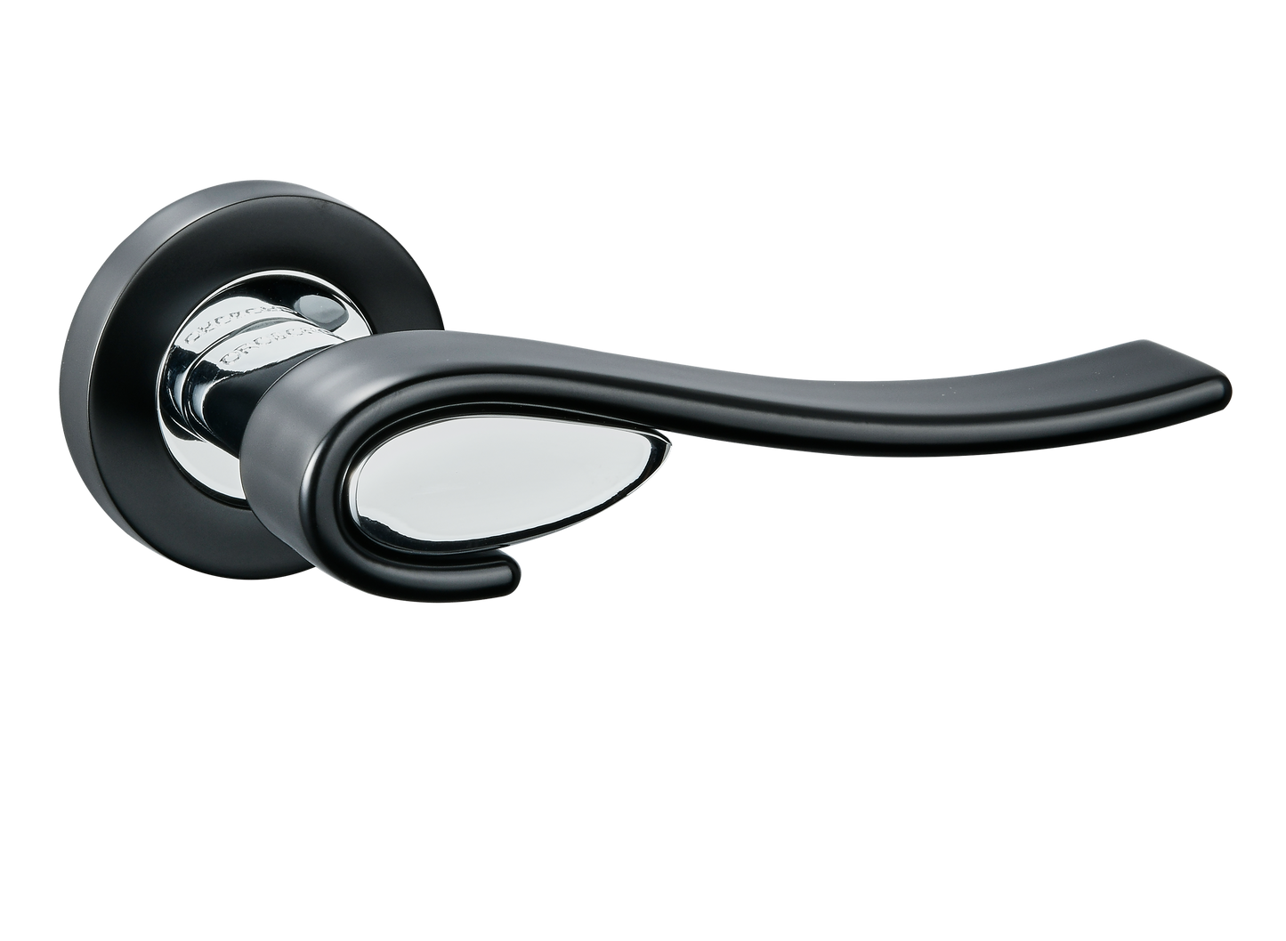 Door Handle 073-16E-Black/CP