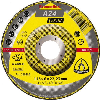 Grinding Disc 4", 4 1/2", 7"