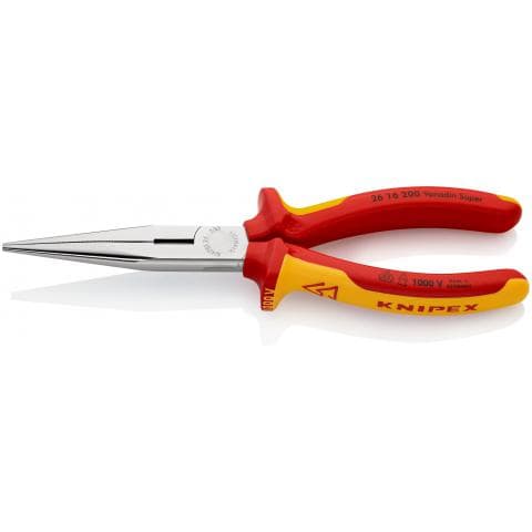 Snipe nose side cutting plier