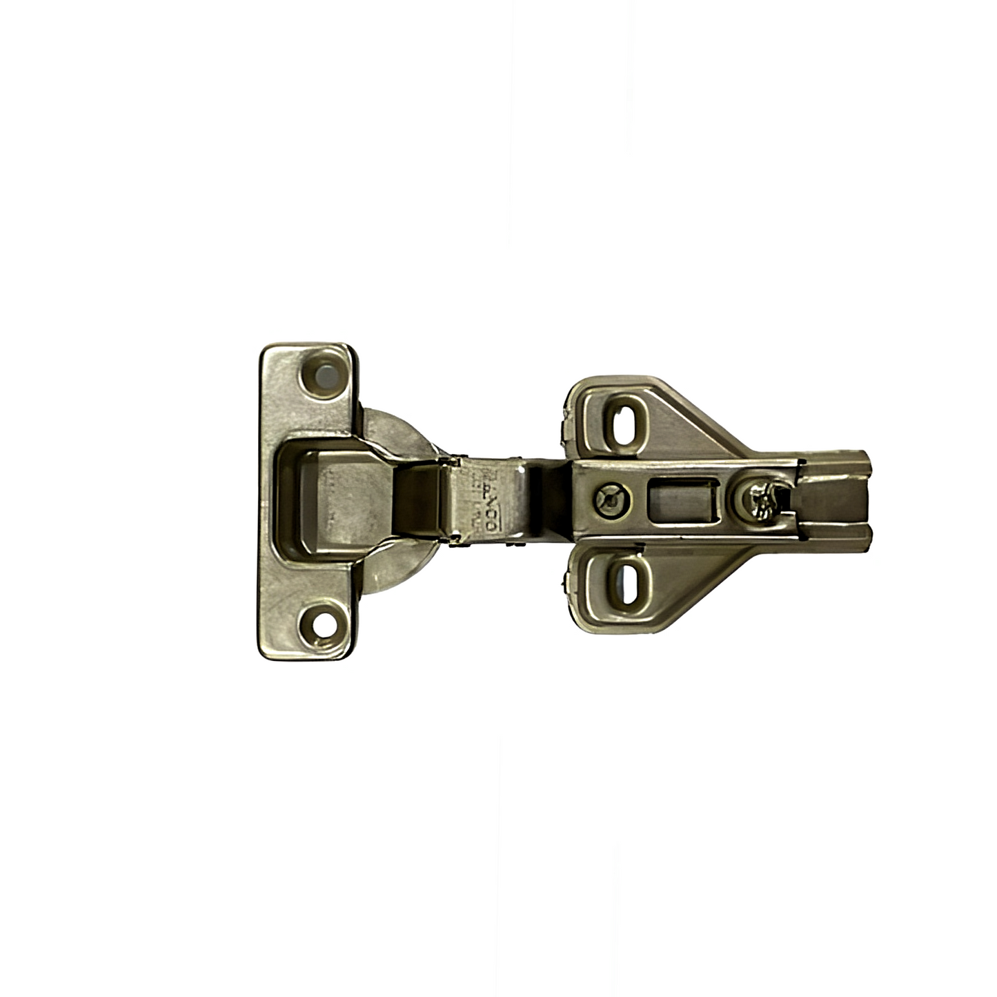 Medium Crank Nickeled Hinges