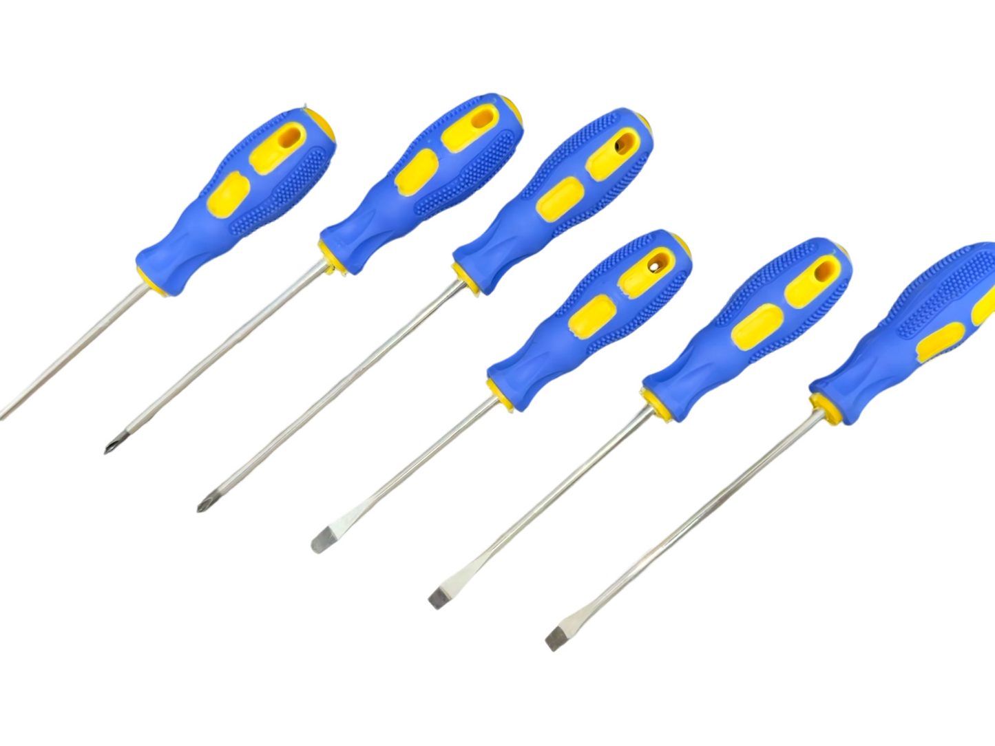 Screwdriver Set Blue/Yellow/Dzn