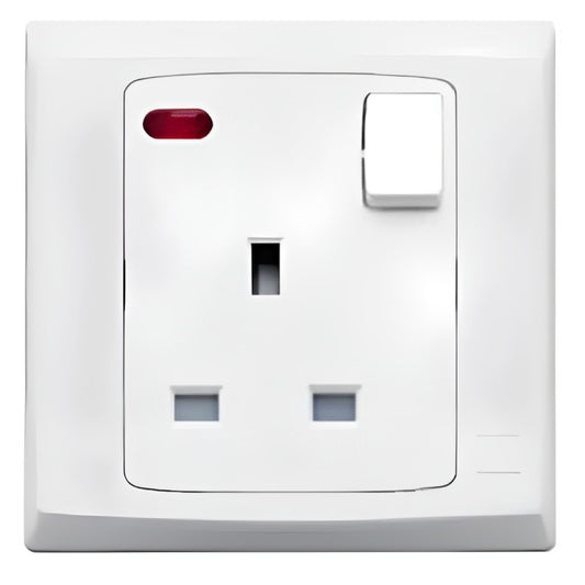Gang Switch Socket with Indicate
